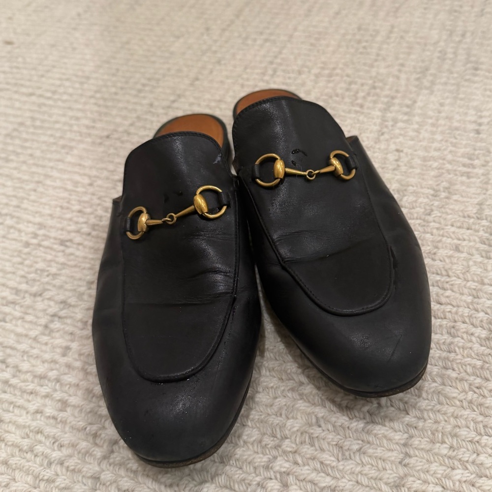 Gucci slip on womens mules size 40.5 - princetown shoe - Picture 5 of 6